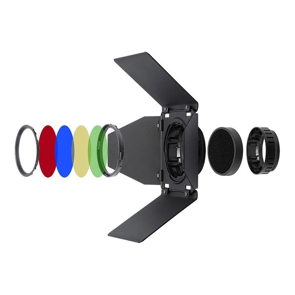 Godox Blu/Rosso/Verde Bd-10 (Filtro Colore Flash), Accessori Per Flash, Giallo - Immagine 2