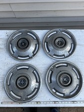 Set Of 4 65 Chevrolet Corvair Corsa Hubcap Rim Wheel Cover Hub Cap 13 Oe Used Set Of 4 65 Chevrolet Corvair Corsa Hubcap Rim Wheel Cover Hub Cap 13 Oe Used
