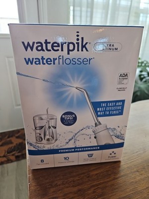 Boxed WaterPik Water Flosser - Platinum (WP-100W PLT)