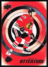 2022-23 Upper Deck Centre of Attention Jonathan Toews Chicago Blackhawks #CA-22