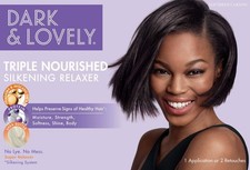 Dark Lovely Triple Nourished Silkening Relaxer Super