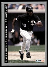 Tim Raines 1993 Fleer #209 Chicago White Sox MLB READ FREE SHIPPING AutographDen