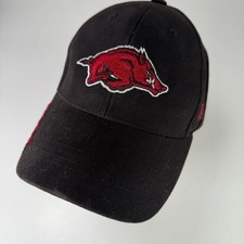 Arkansas Razorbacks Russell Baseballkappe Herren One Größe Verstellbar Schwarz