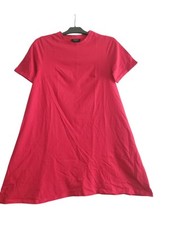 Cotton Slub A-Line Swing Dress