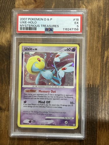 Uxie graded PSA 5 for sale on eBay