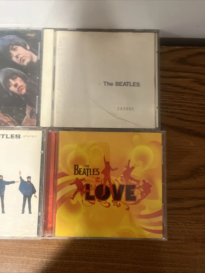 Lot Of 6 Beatles CDs, Abbey Road, Love, Revolver, Help, Rubber Soul, Disc 2. Foto 4 de 4