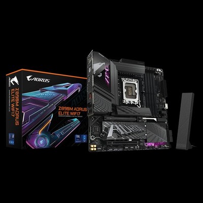Gigabyte Z890M AORUS ELITE WIFI7 LGA1851 Support for Intel Core Ultra CPU