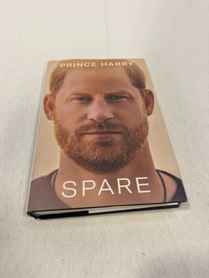 Prince Harry Spare Hardcover Book Memoir Royal Family Biography 2023 First Ed