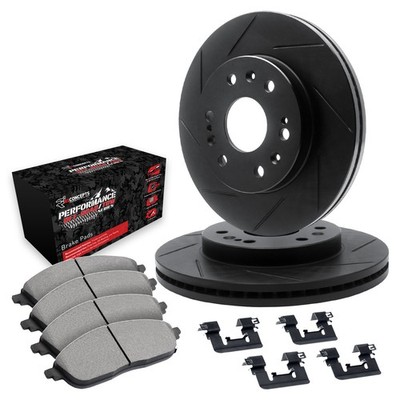 For Chevy Tahoe 02-06 Brake Kit Slotted Rear Brake Kit w Performance