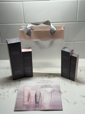 New Box & Bagged Mary Kay Timewise Age Minimize 3D Miracle Set 4 Pieces