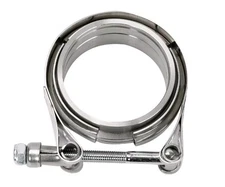 BLACKHORSE RACING 3" Stainless Steel V Band Flange Clamp Kit VC26907 NEW