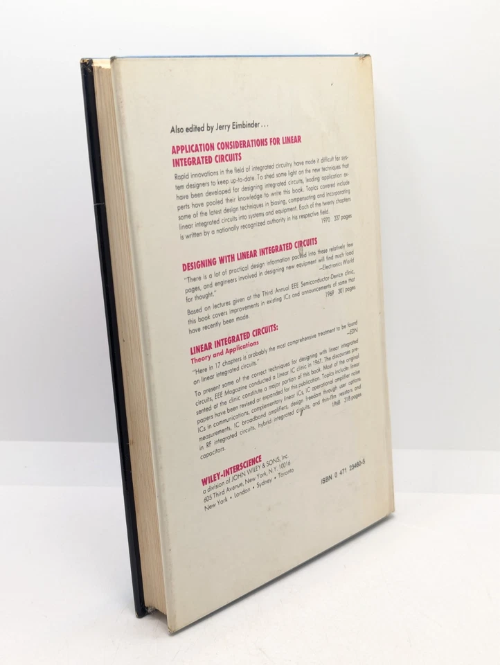 Semi-Conductor Memories Jerry Eimbinder 1971 First Edition Computer Science Book - Image 2 of 4