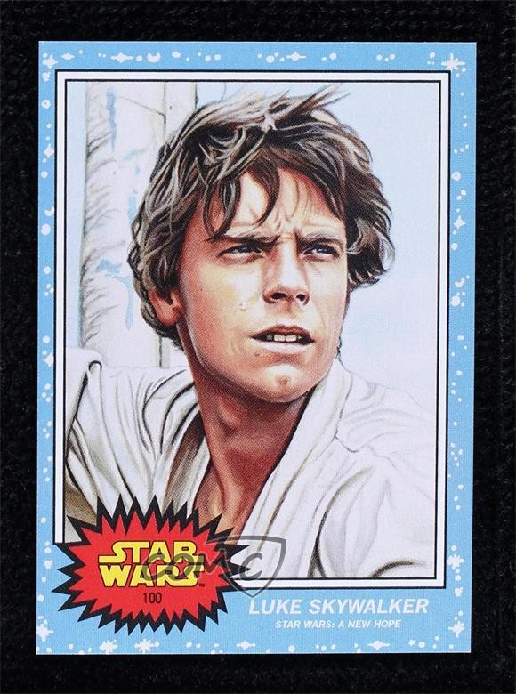 2020 Topps Star Wars Living Set /2833 Luke Skywalker Mark Hamill #100 0af2