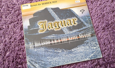 DJ Rolando aka the Aztec Mystic- Jaguar vinyl 12'' very rare Klassiker 