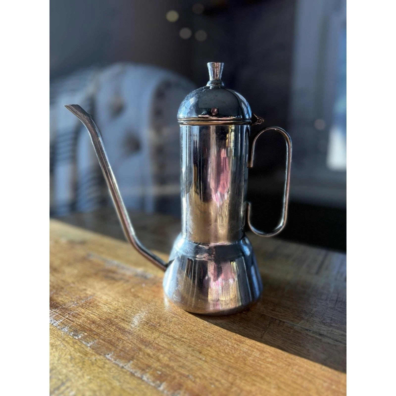 Oil Dispenser Silver Excellent Vintage Stainless Cruet
Opens in a new window or tab
