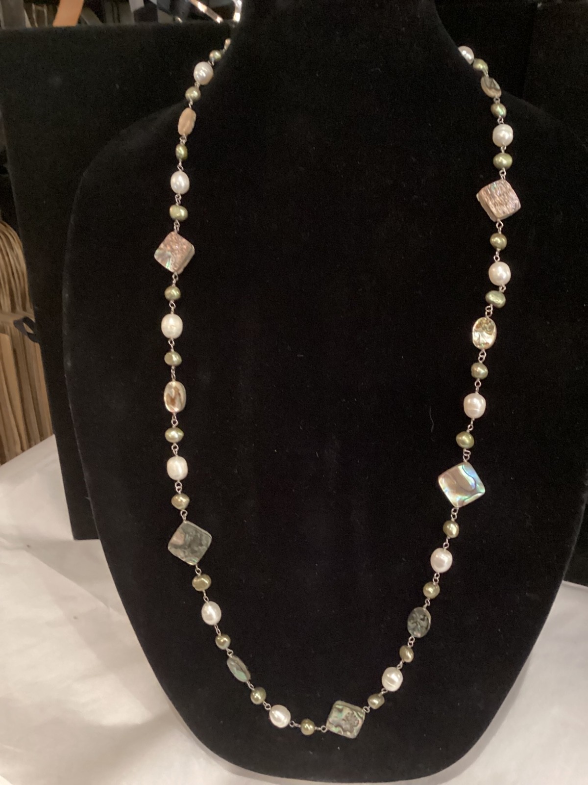 AUTHENTIC SIGNED CGI STERLING SILVER, CULTURED PE… - image 3