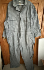 Vintage Blue Bell Herringbone Denim Coveralls Pre Shrunk Men  s Size 52 Chest