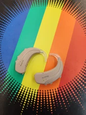 PAIR of Miracle Ear 3300 PX BTE with WARRANTY!