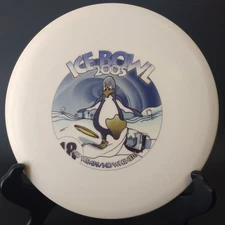 NEW! 2005 Ice Bowl Roc 172g Ching Stamp Flat Top Patent # Innova Golf Disc