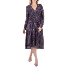 Isabel Marant Magaly Silk Blend Midi Dress