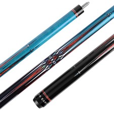 36 Inch/ 42 Inch/ 48 Inch Short Pool Cue Stick for Kids, Canadian Maple Billi