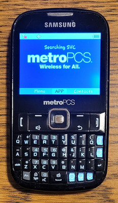 Samsung Freeform 3 III SCH-R380 - Gray and Black ( MetroPCS ) Rare CDMA Phone