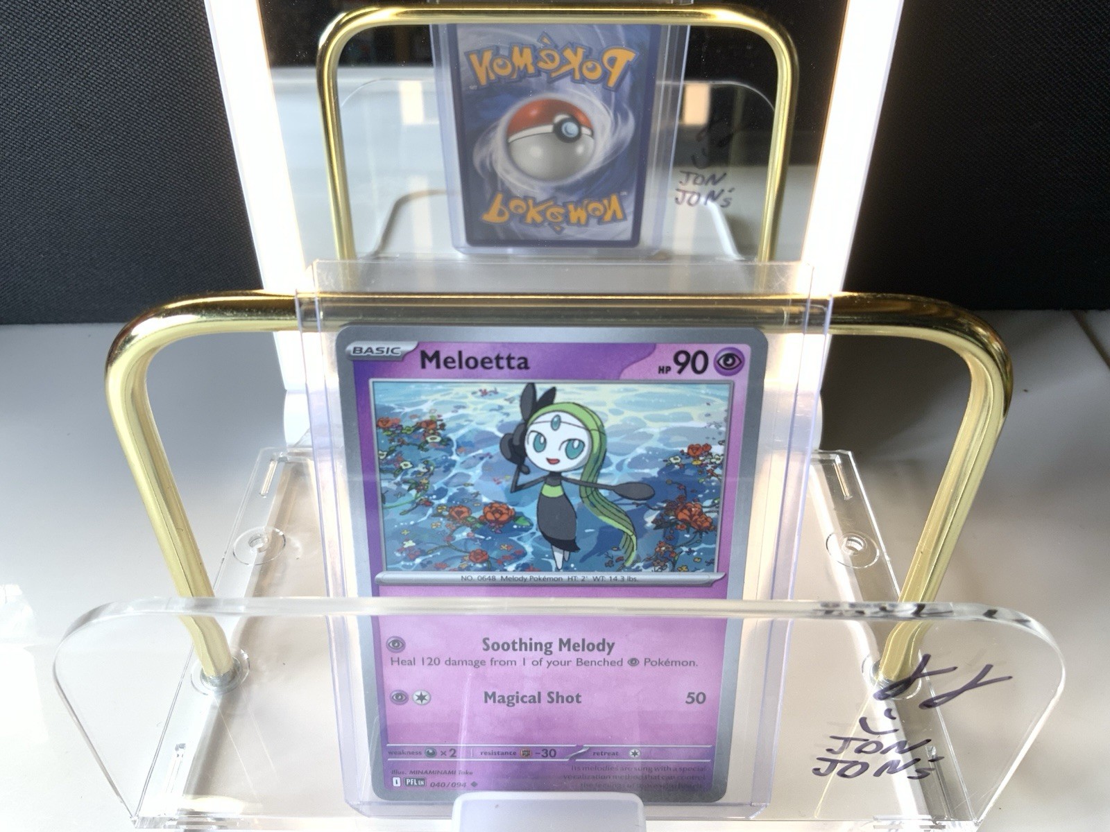 Pokemon Meloetta (40/130) Phantasmal Flames NM