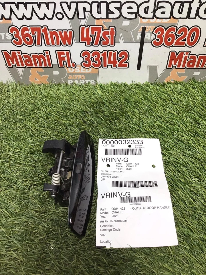 ✅ Manija de puerta exterior derecha Dodge Challenger 2023 Pn: 1mz84dx8am OEM Foto 4 de 4