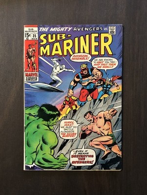 Sub-Mariner #35 (1968) Marvel Comics