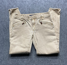 Vintage Ralph Lauren Sport Pants Womens 27 Beige Riding Jodhpurs Equestrian