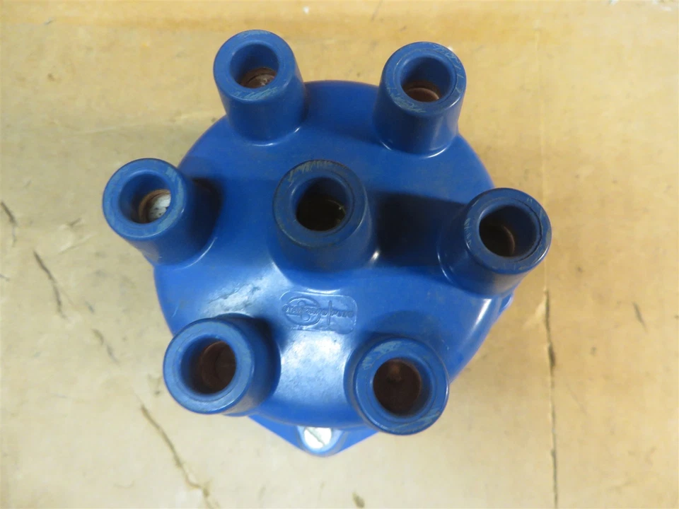 GORRA DISTRIBUIDOR BLUE STREAK NOS # DR438X OEM VINTAGE NUEVA se adapta a GM, AMC JEEP 6 CYL Foto 2 de 4