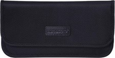 Wisdompro Faraday Bag, RFID Signal 7.5 x 3.5 inches, Black 7.5 x 3.5 