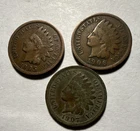 1905-1907 Indian Head Small Cent Lot 3 Bronze BN Business Strike Phila KM#90