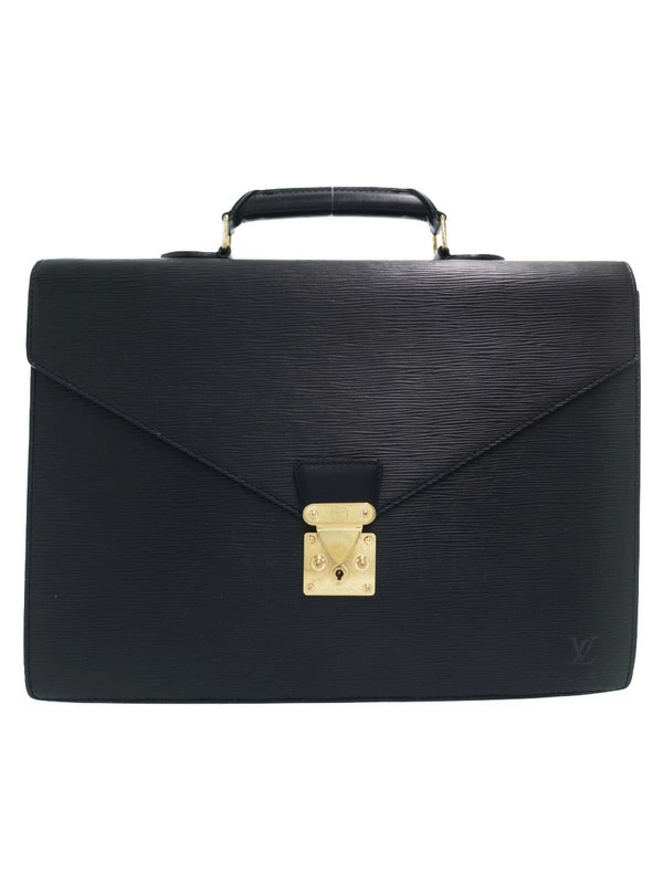 Louis Vuitton Epi Ambassador Business Bag Black