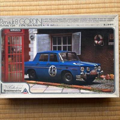 union model 1/24 Renault 8 Gordini TYPE 1300 RALLYE Plastic Model