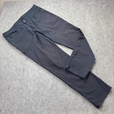 Lululemon ABC 5-Pocket Pants Men 38 x 33 Blue Classic Fit Warpstreme LM5426S