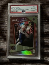 MALIK WILLIS QB PACKERS 2022 LEGACY UNDER THE LIGHTS RUBY REFRAC PSA 10 RC 13/50