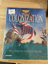 BRAND NEW SEALED Sid Meier's Colonization: The Official Strategy Guide Book