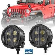 2x 4 80w Cree Led Round Offroad Driving Flood Lights Headlight Pods Fog Atv 4wd 2x 4 80w Cree Led Round Offroad Driving Flood Lights Headlight Pods Fog Atv 4wd