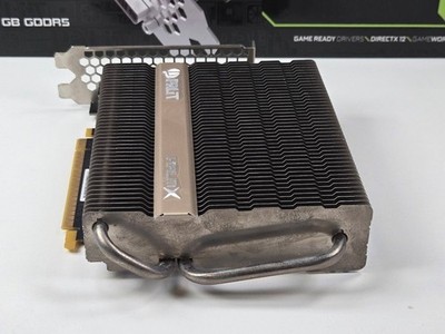 Palit GeForce GTX 1050 ti KalmX 4GB Passive Fanless Graphics Video
