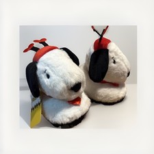 Children  s Peanuts Snoopy Slippers Brand New Size 13/1 Valentine  s Day