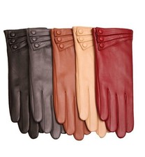 Ladies Woman Genuine Nappa Leather Gloves Many Color On Sale L003NC