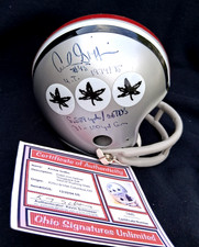 Archie Griffin Ohio State 1974-75 Heisman Signed Autograph Mini Helmet  Holo COA