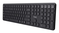 8713439255119 Trust Vaiya Tastatur Universal USB + RF Wireless + Bluetooth US En