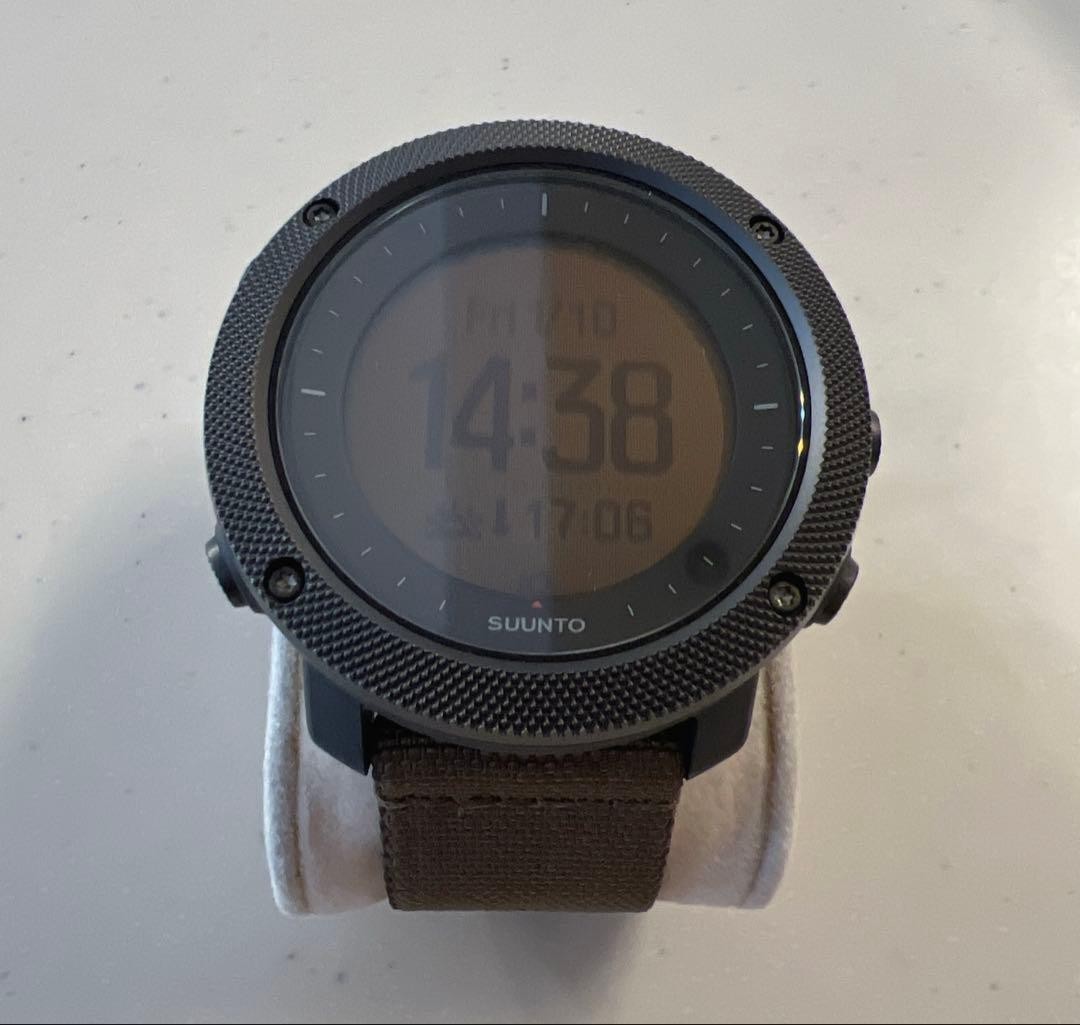 Suunto Traverse Alpha Foliage OW151 GPS Military Outdoor Watch Used