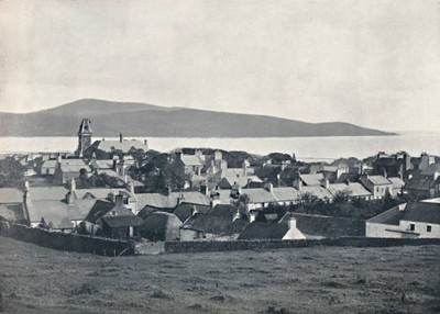 Wigtown From Martyrs Monument 1895 From Round Coast George Newnes - Old Photo