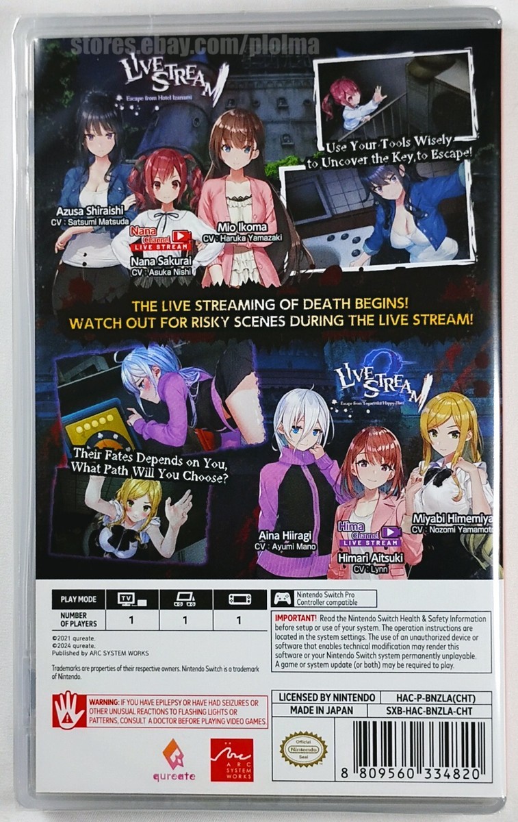 Livestream Escape from Hotel Izanami 1 + 2 Togaezuka Happy Place