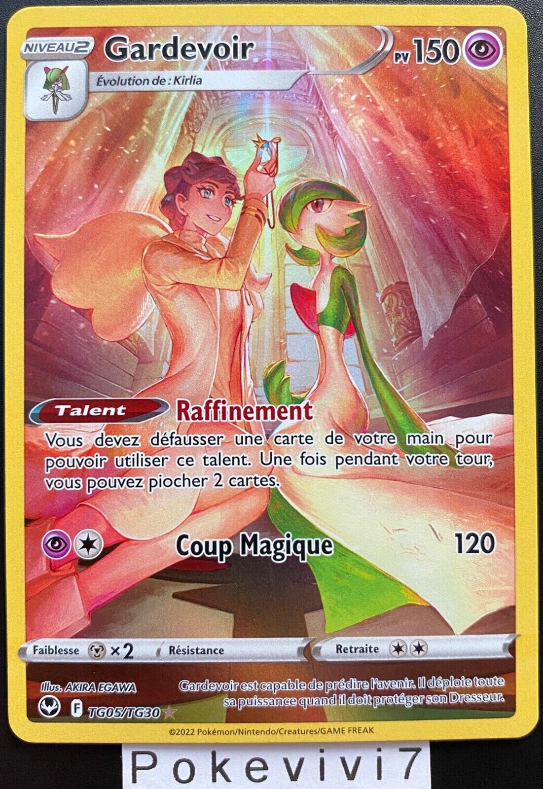 Carta Pokémon Gardevoir Estrelas Radiantes - Tg05/tg30 - Escorrega o Preço