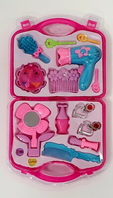 NEU 15-TEILIGES KLEINES MÄDCHEN SPIELEN MAKE-UP MODE BEAUTY SET SPIELZEUG KINDER WEIHNACHTEN GEBURTSTAGSGESCHENK
