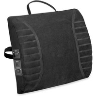 Advantus Massaging Lumbar Cushion,w/ Heat,13x2-1/2x11-1/2,black 602802mr05 on sale Advantus Massaging Lumbar Cushion,w/ Heat,13x2-1/2x11-1/2,black 602802mr05 on sale